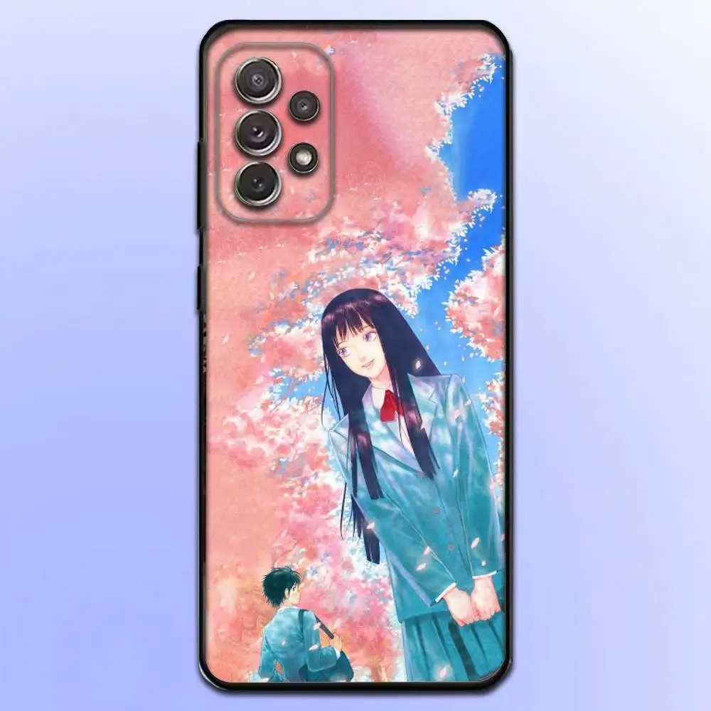 Funda de teléfono S-Sawako k-uronuma Anime para Samsung S25,S24,S21,S22,S23,S30,Ultra,S20,Plus,Fe,Lite,Note,10,9,5G cubierta negra
