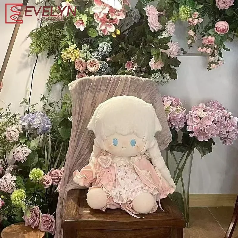 Evelyn 40cm Cotton Plush Doll Clothes Cute Sitting Posture Appreciation Doll No Attribute Set In Stock Summer Big Doll Clothes