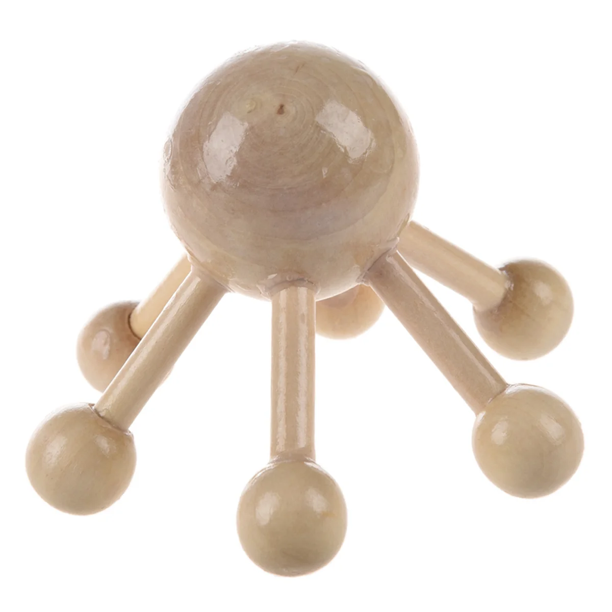 ABMK 3X Home Office 6 نقاط لتخفيف التوتر معدات تدليك فروة الرأس الخشبية