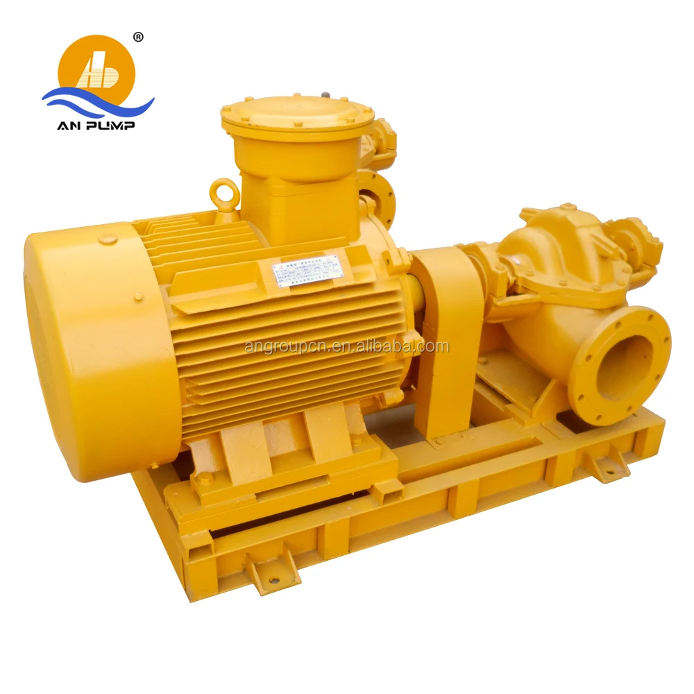 Large Flow Volume Double Suction Split Case Centrifugal Between Bearings Water Pump