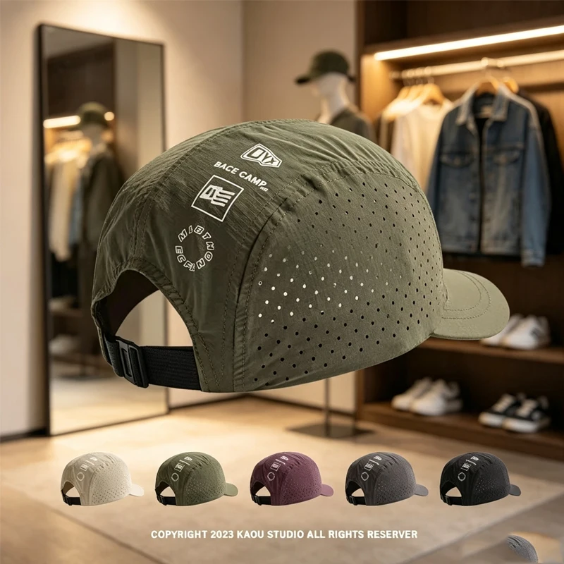 New ///Hot In Stock Mesh Baseball Cap Breathable Lightweight UV Protection Sunshade for Men Women Couples Outdoor Hiking Travel