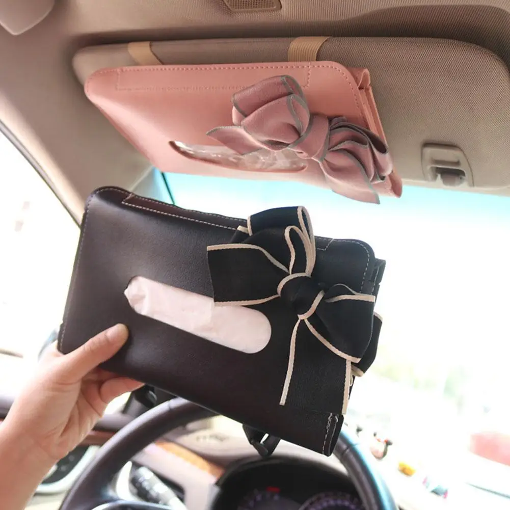 Car tissue box, sunshade seat backrest suspension tissue box, car armrest box, tissue storage box, car storage and organization