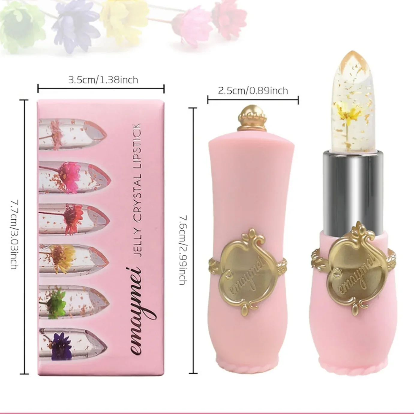 Rossetto idratante trasparente trasparente Gelatina che cambia colore Balsamo per labbra Rossetto di cartamo nutriente impermeabile a lunga durata