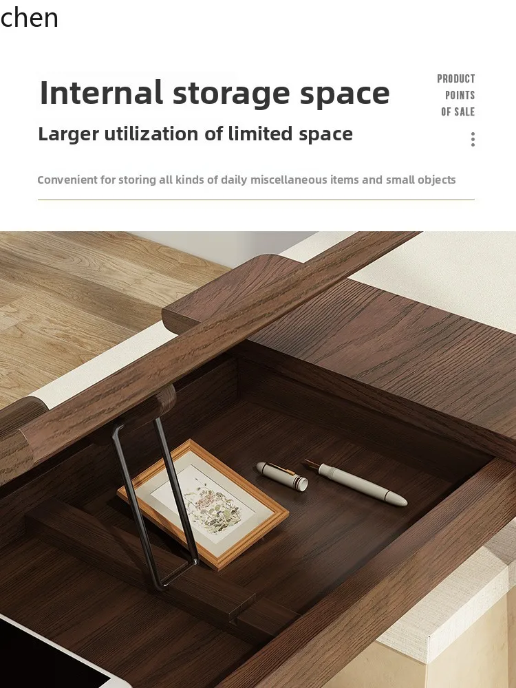 

LXC laptop computer table bed book folding small table learning solid wood kang table
