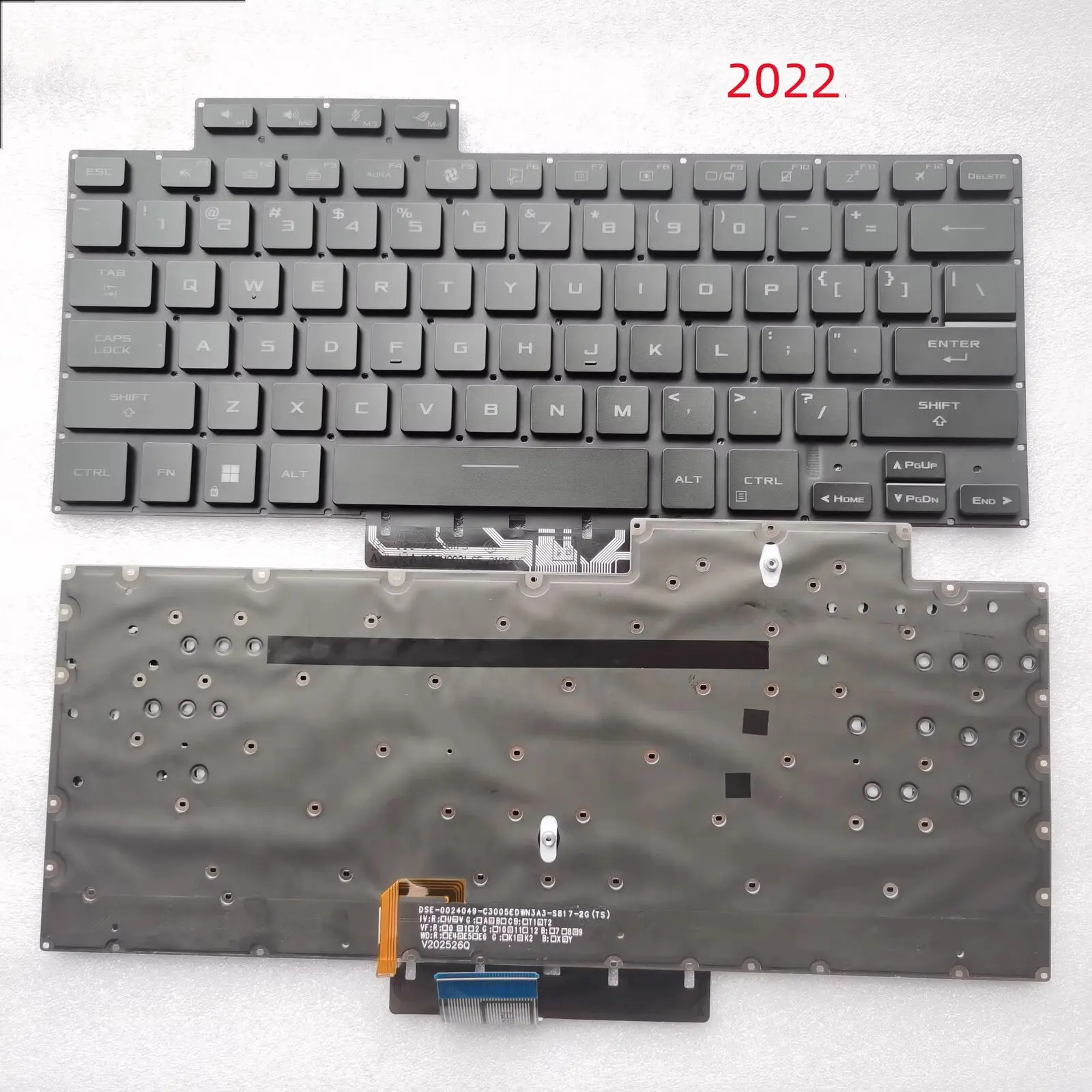 New Laptop For ASUS ROG G13 GV301 GV310Q GV301QE/QV US Keyboard Backlit Fit 2022 Model