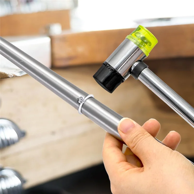 

SOFT-инструменты для размеров ювелирных колец, палочка для ремонта колец, резиновый молоток, ткань для полировки/бар/агатовый нож для изготовления ювелирных изделий, с сумкой