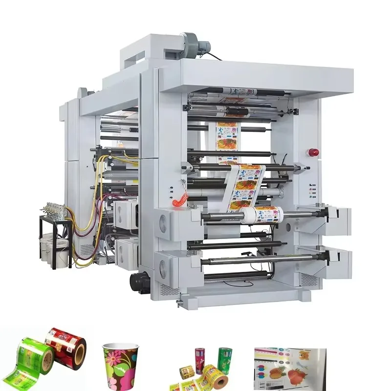 YG Customized High-Speed Flexo Printing Machine  Automation Paper Bag Printing Machine Plastic Flexo Printing Machines - view 4