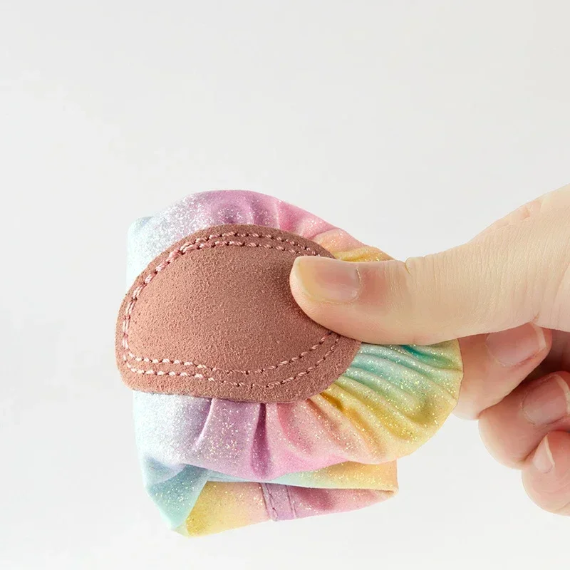 Балетки для девочек, детские балетки на мягкой подошве с кружевом и бантом, танцевальные тапочки, балетки для выступлений на сцене, танцевальная обувь 22-38