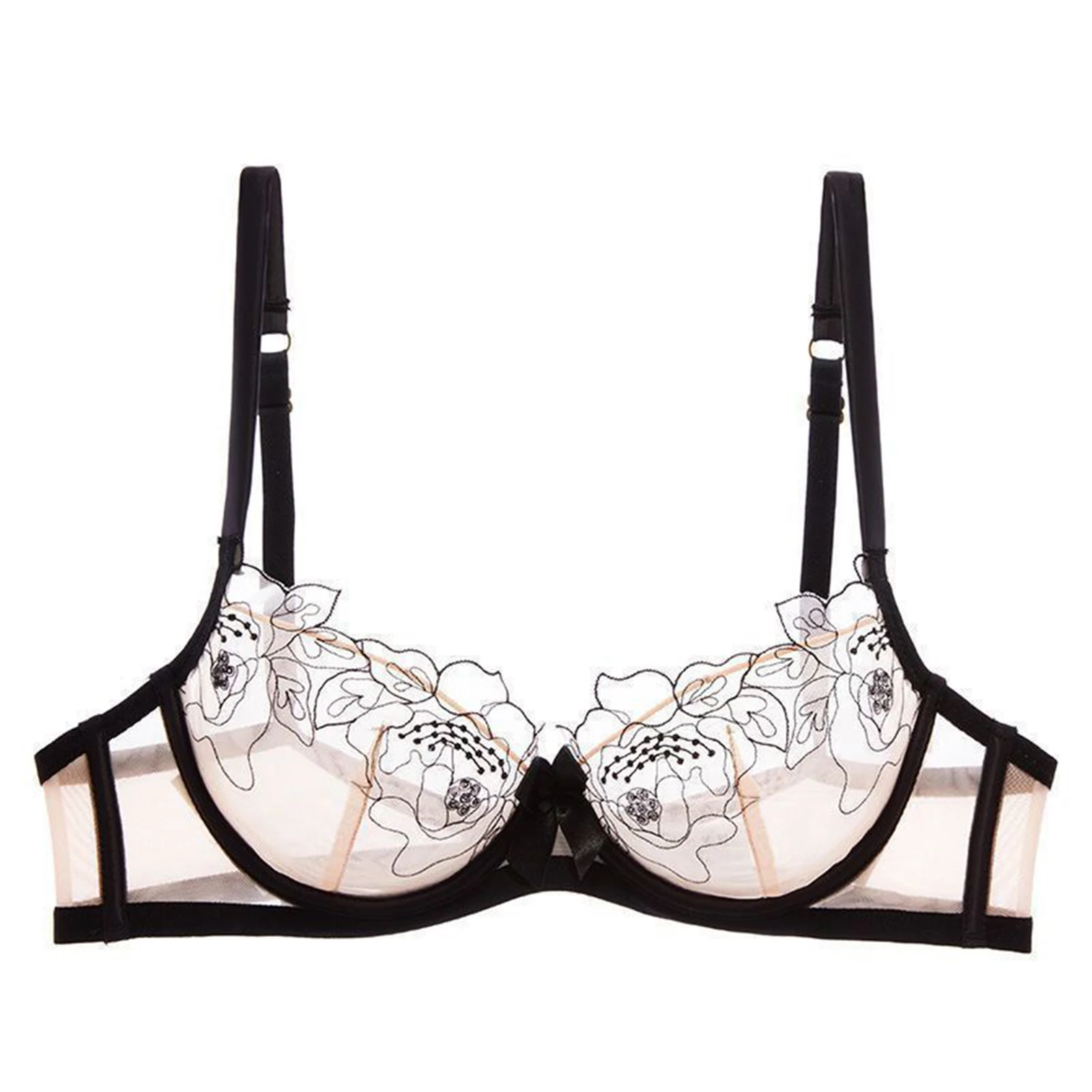 سيسي النساء إغراء الملابس الداخلية حمالات الصدر القمم بقماش شفاف الثدي انظر من خلال تنفس الصدرية الأعلى للزوجين يمزح ملابس النحاس