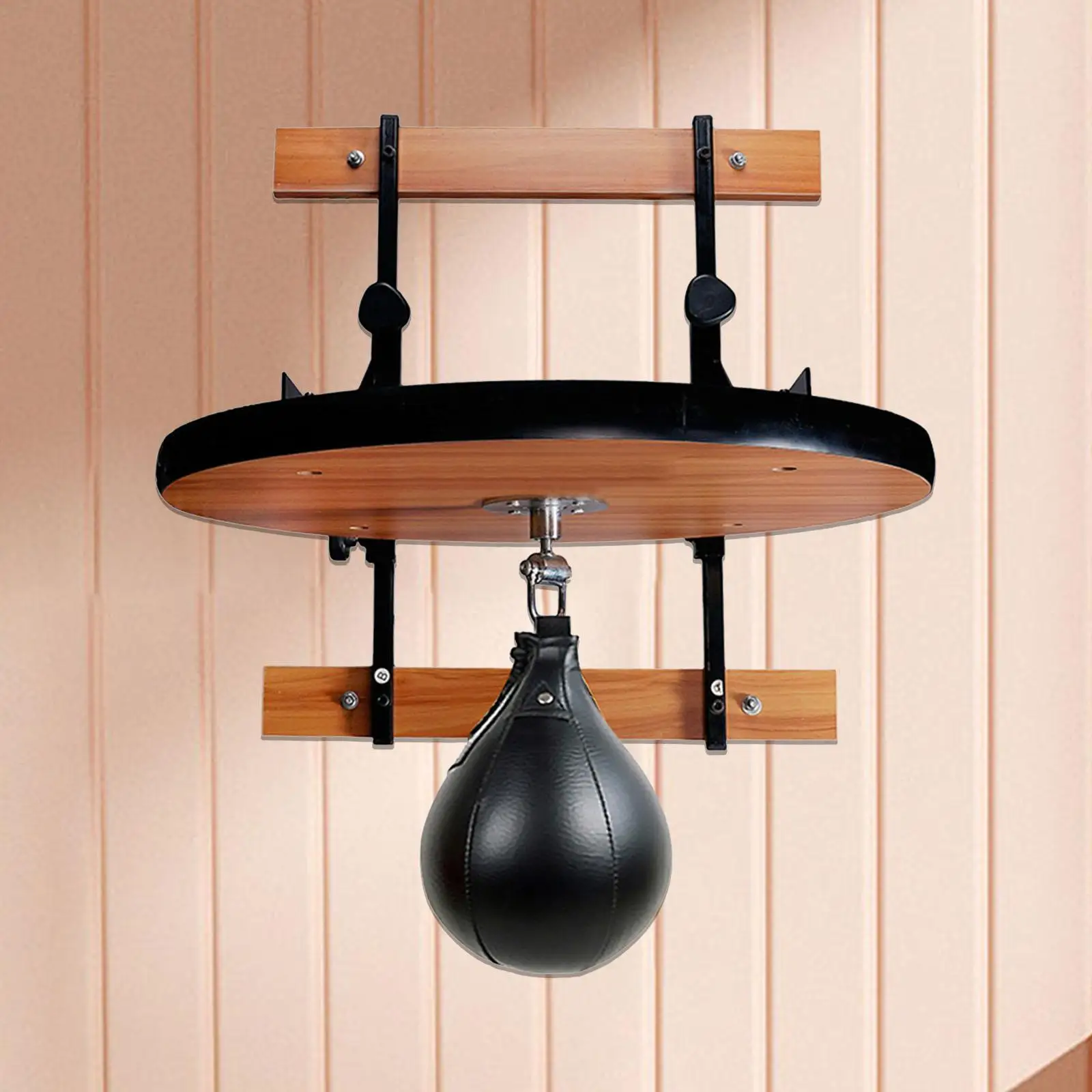 

Speed Bag Platform Kit Wall Mount Bracket Men Women Adjustable Punching Ball