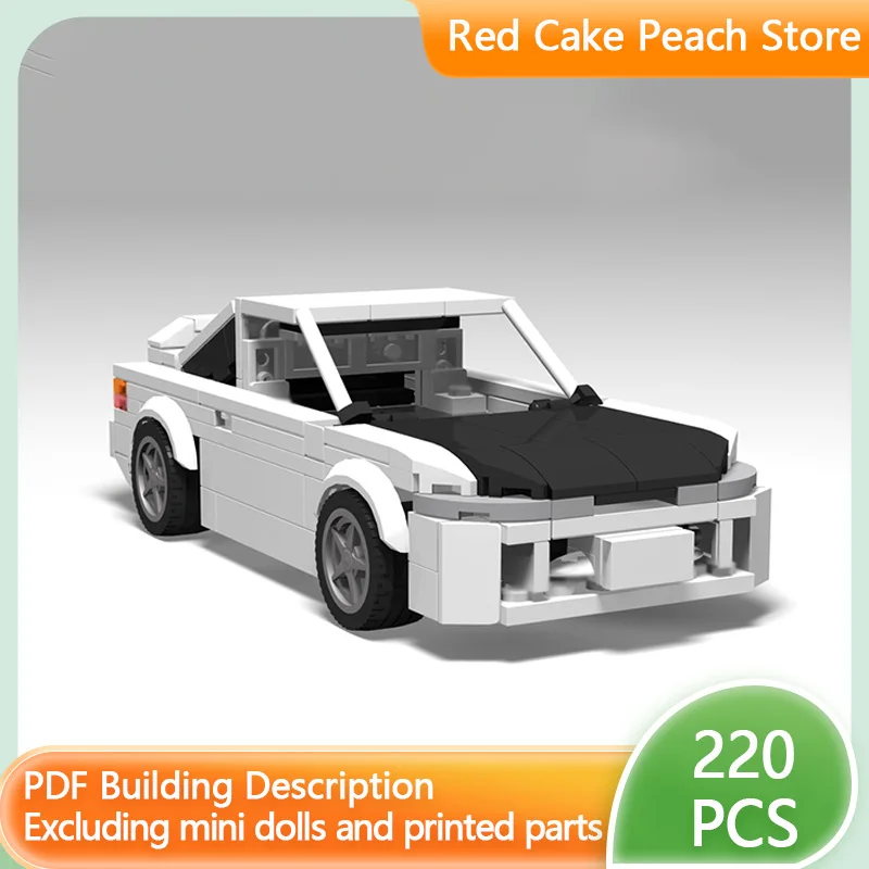 

Модель скоростного гоночного автомобиля MOC, строительные кирпичи, Integra Type R, гиперкар, модульная технология, детские праздничные подарки, сборка игрушек, костюм