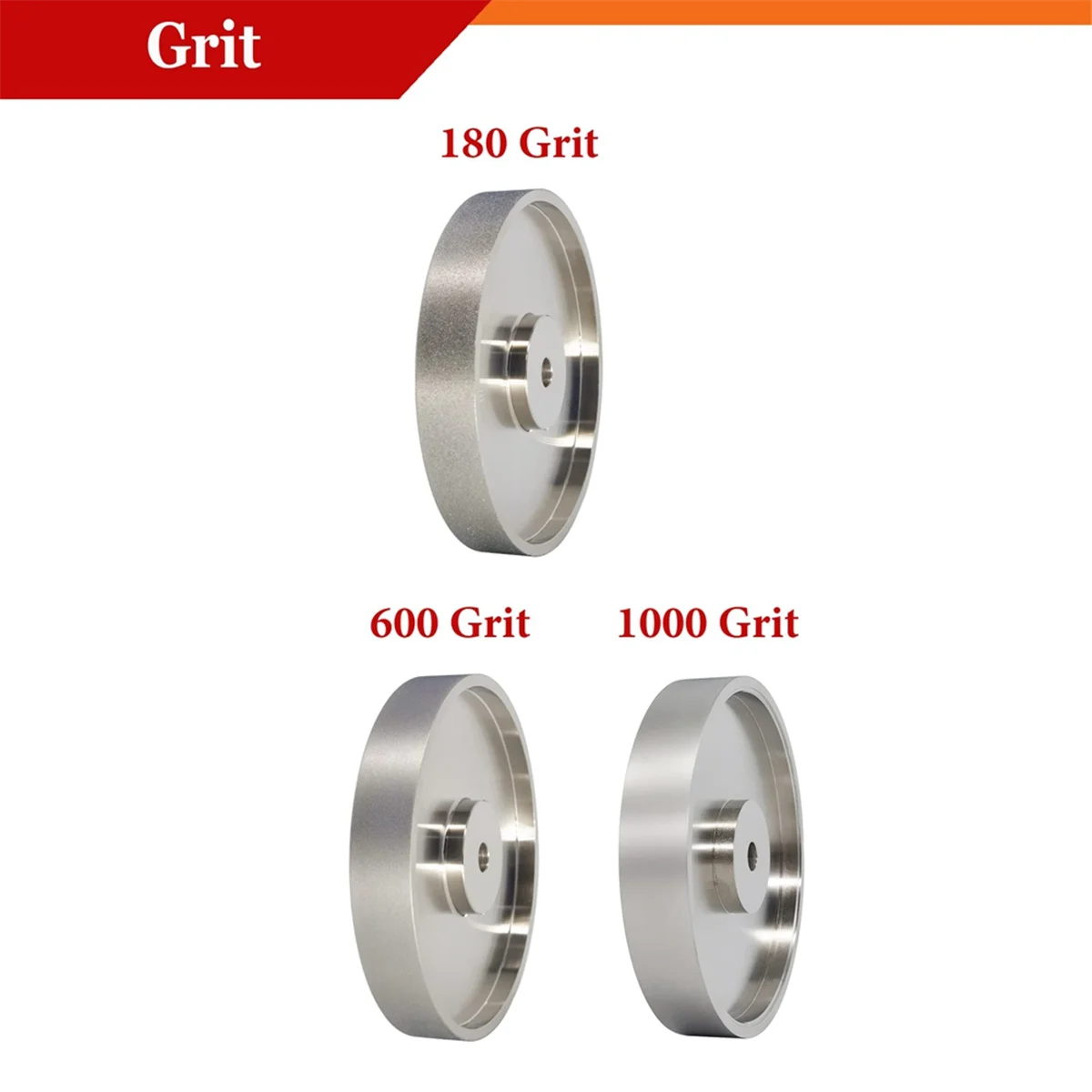 Imagem -04 - Cbn-rebolo de Diamante 6x Polegada Wide com Polegada Arbor Rebolo para Afiar Aço de Alta Velocidade Grit 1000