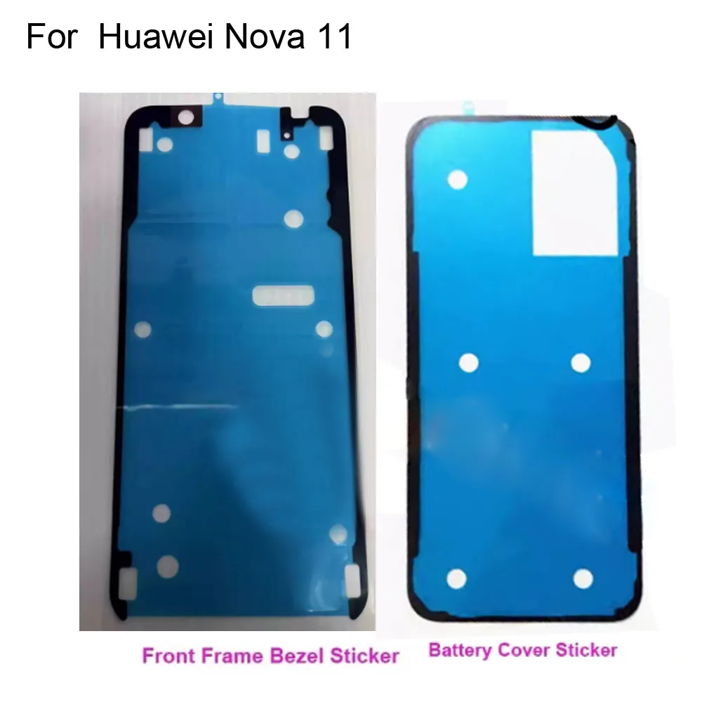 

Клейкая лента для Huawei Nova 11 3M, клейкая лента для переднего ЖК-дисплея, поддерживающая рамка, наклейка для Huawei Nova11, задняя крышка аккумулятора