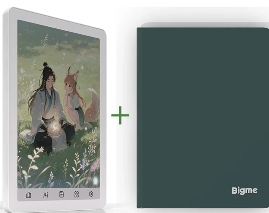 Bigme 6インチ電子書籍B6、カラー電子インク電子書籍リーダー、300PPI