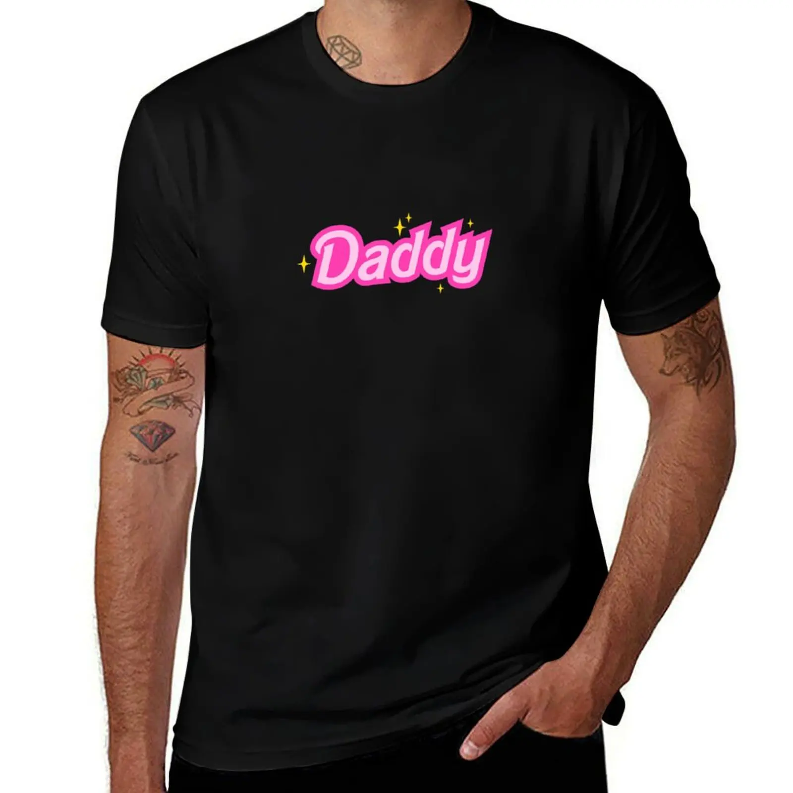 Daddy Barbie Sparkles T-Shirt plus size clothes T-shirts man Anime t-shirt t shirts for men graphic