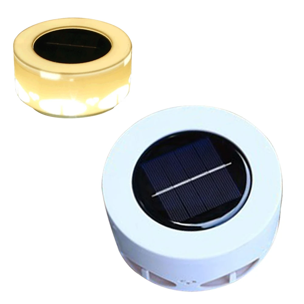 Luz solar da parede exterior, IP44 impermeável, pátio jardim paisagem luz, luz amarela morna da noite, 10 lumens, Dropship