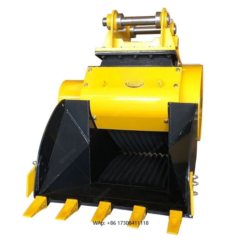 

Excavator Accessories Rock and Concrete Crusher Bucket Hydraulic Crushing Bucket