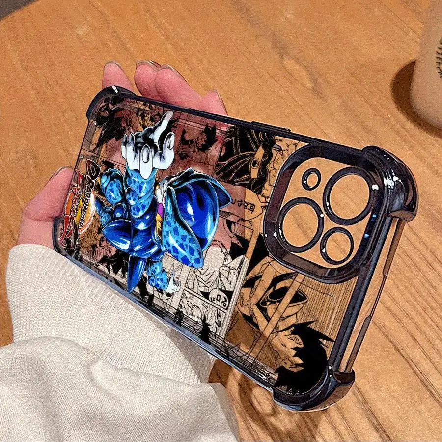 

Cartoon Dragon Ball Case for iPhone XR 11Pro 15 16 16Plus XS MAX 14 Pro 15Pro Max 11 13 12 Soft Cover