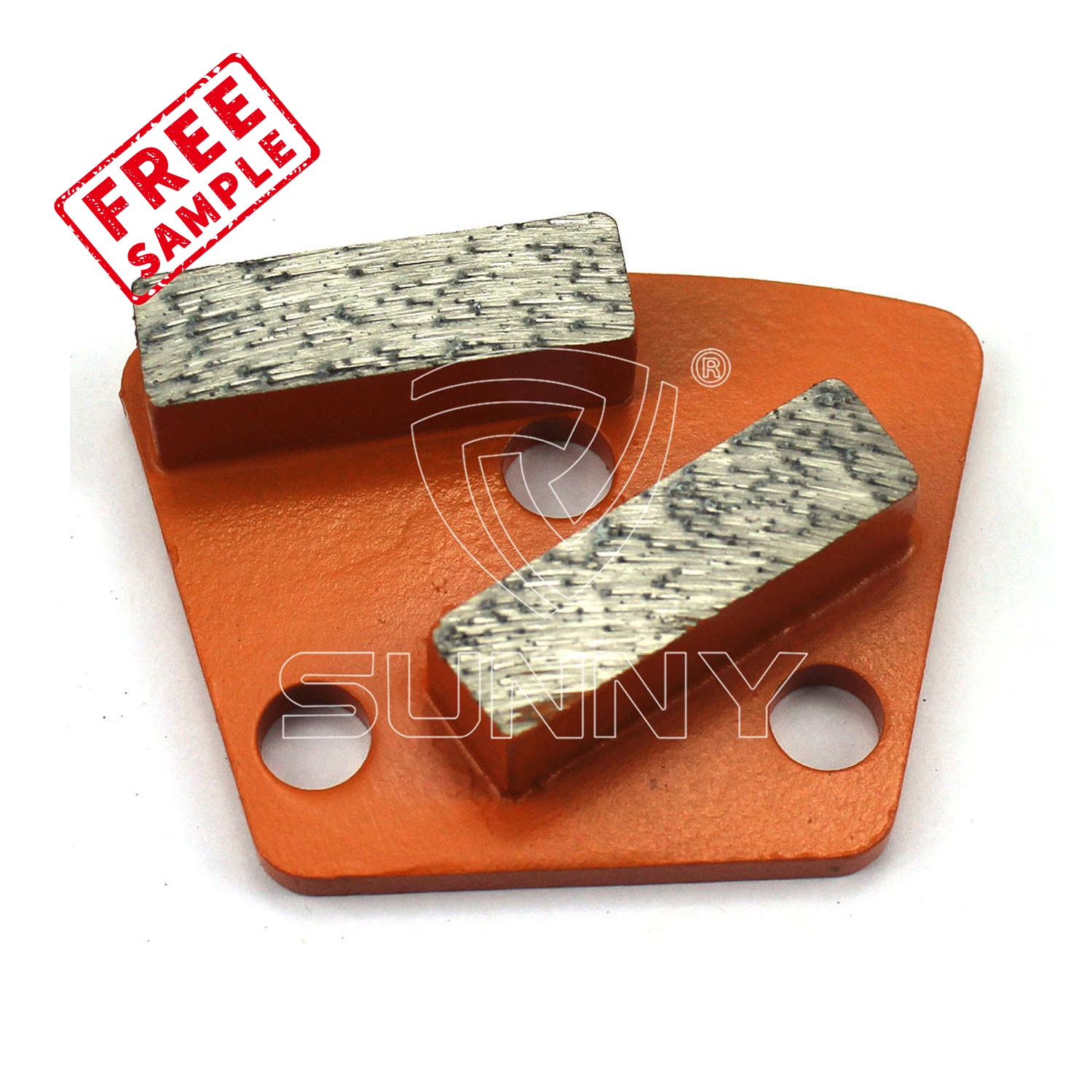 Sunny tools 30# diamond grinding disc 2 segmengt industrial grade diamond grinding block for concrete