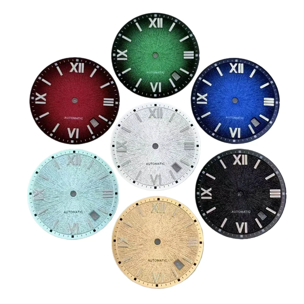 

New for NH35 31.8mm Watch Dial Roman Markers for NH35 Automatic Movement Case Mod Parts Accessories No Logo