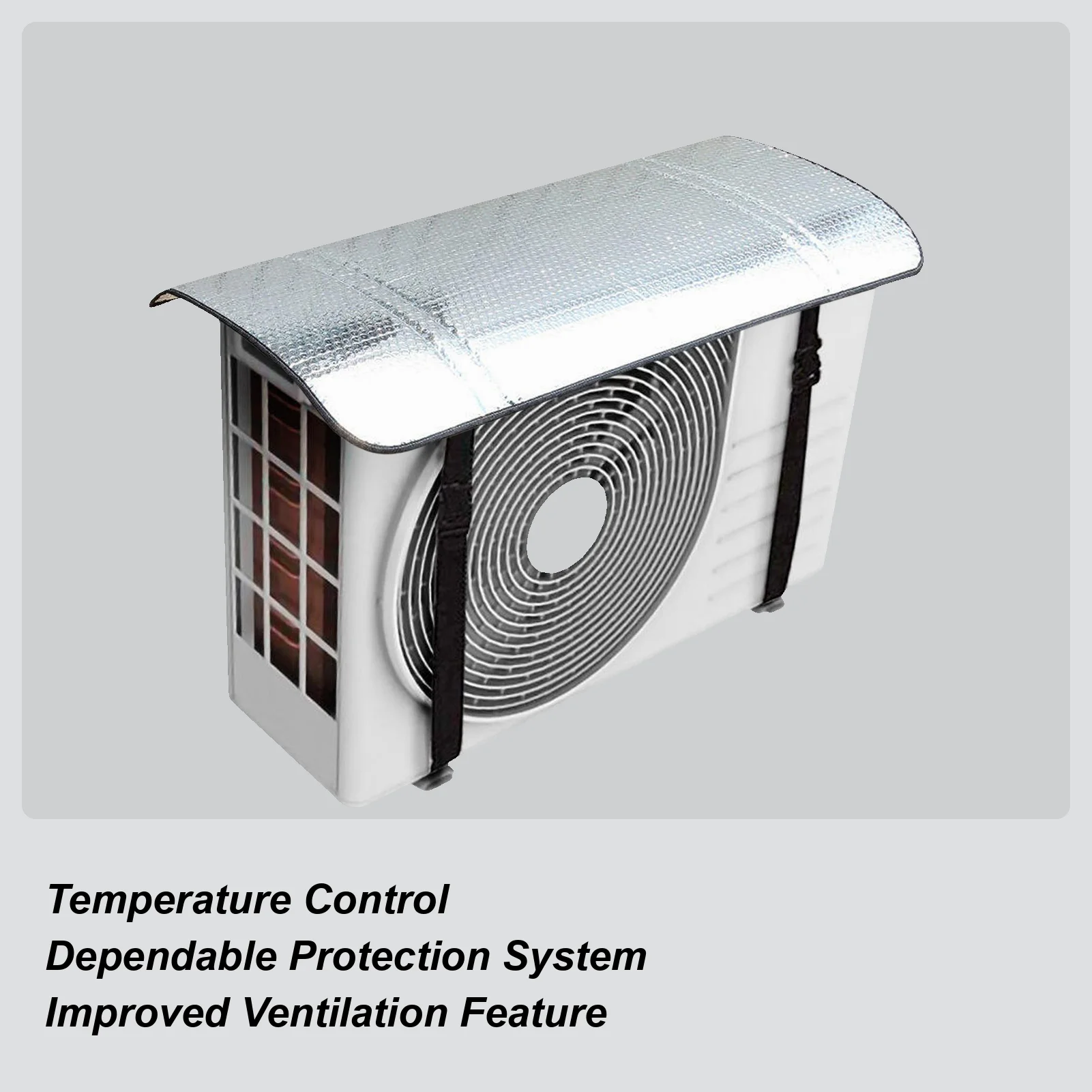 

Крышка оконного кондиционера, защита переменного тока для внешнего блока, всепогодная изолированная водонепроницаемая защита на лето и зиму