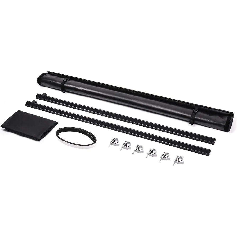 2014-2019年式シボレー・シルバラード、GMC・シエラ1500用、ソフトロールアップ式6.5フィートトラック荷台用トノカバー（外装アクセサリー）