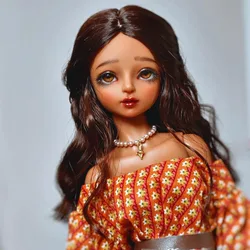 New Arrival 1/3 1/4 1/6 1/8 High Temperature Cute Style Wire Bjd Wig Hair