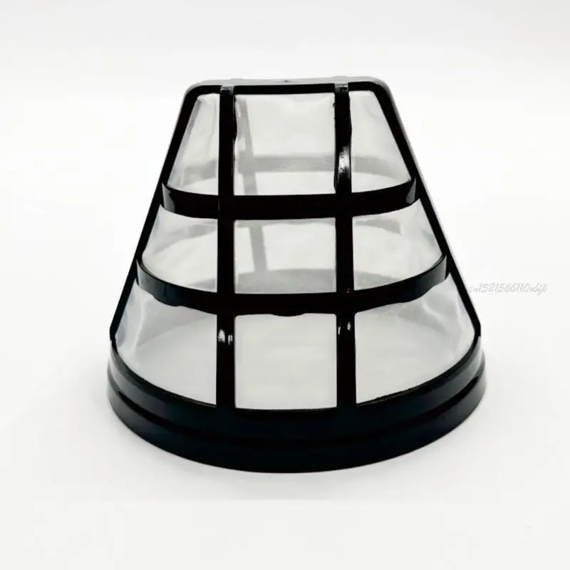 

27RB Professional Coffee Filter Nylon Texture Fliter Mesh Easy Cleaning Powder Bowl