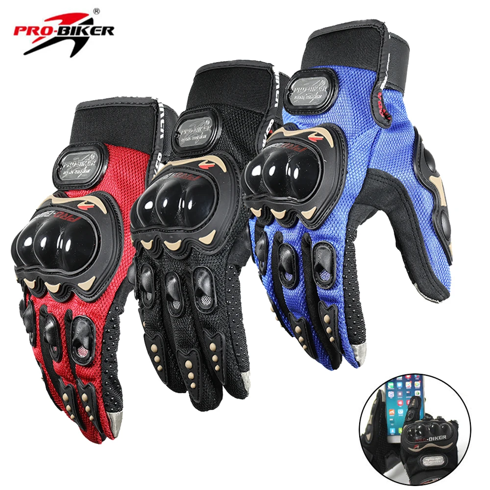 Motorcycle pro-biker Glove Motorcycle Full Finger Non-Slip gloves Cycling Bicycle Racing Gloves