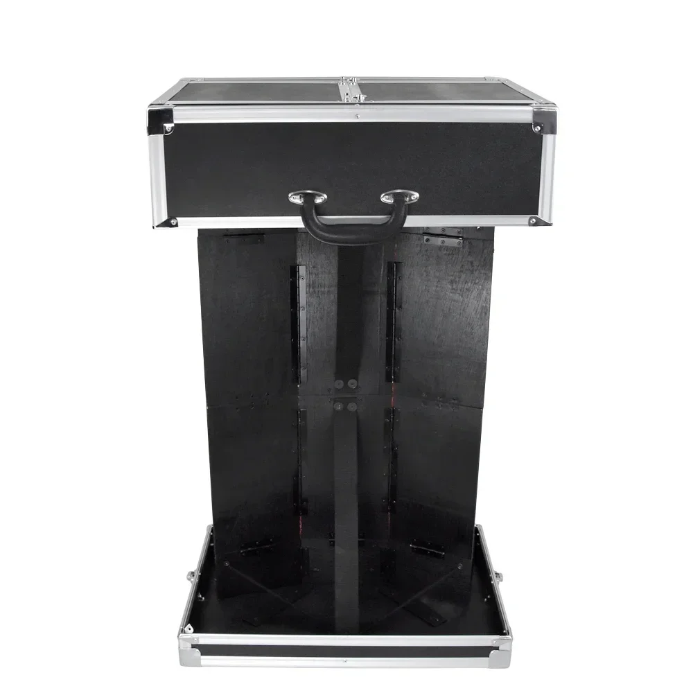 Futerał do przenoszenia i składana podstawa stołu Składany stół Magiczne sztuczki Profesjonalny stół magika Iluzje sceniczne Akcesoria do sztuczek