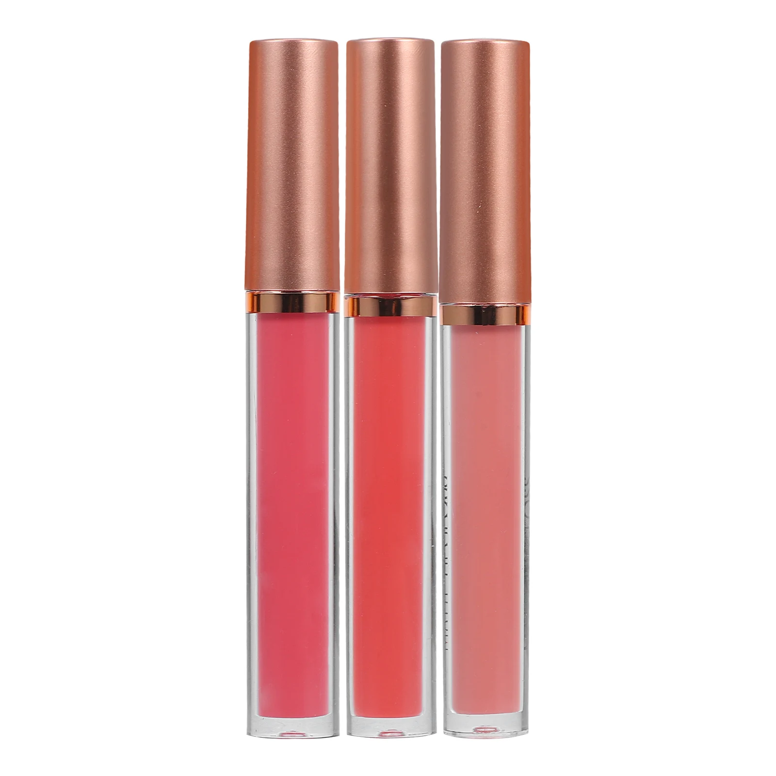 Kit de maquillaje resistente al agua con tinte antiadherente, lápiz labial de larga duración, brillo de labios, juego de maquillaje de labios para mujer, 3 uds.