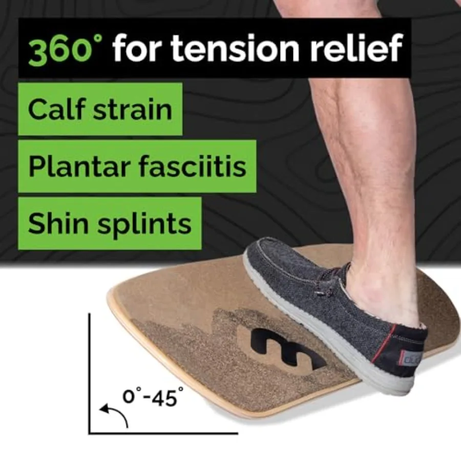 لوح توازن مكتبي واسع الدائمة مع حصيرة مكتب واقفة وحلقة تثبيت لوحة توازن مضادة للتعب لستاندين