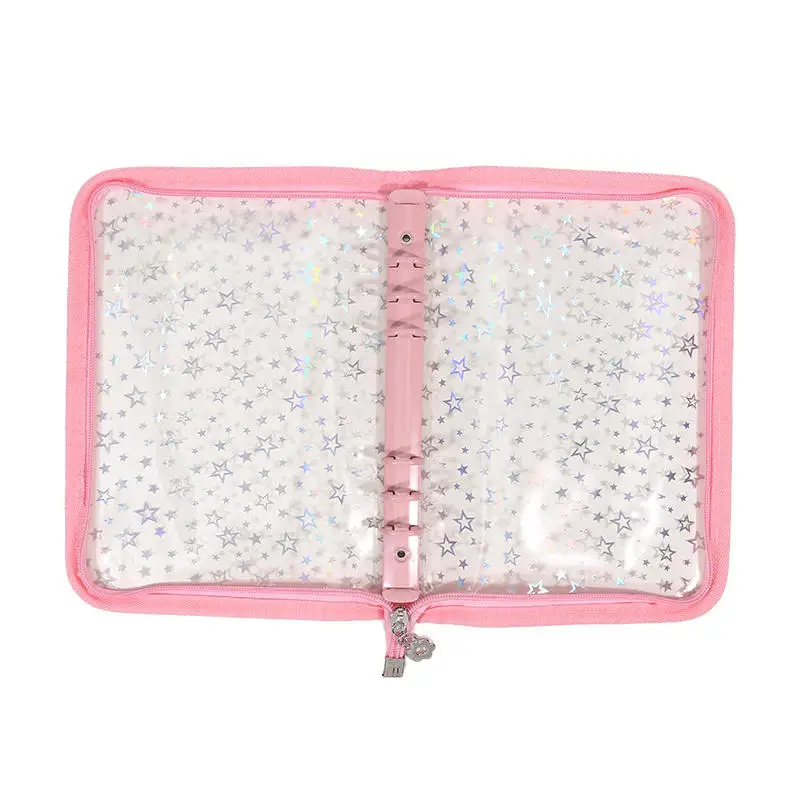 Aufkleber-Organizer-Ordner A5 Aufkleber-Sammelalbum Wiederverwendbare Aufkleber-Taschen und Transparente Wasserdichte Reißverschluss-Aufbewahrungshüllen – Detail 38