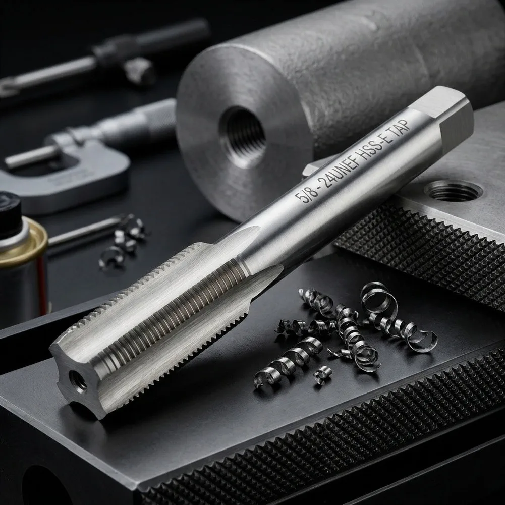 Tools Accessories Parts Replacement Thread Tap for american Tap Silver For Thread for restore High-speed Steel Right-hand Thread