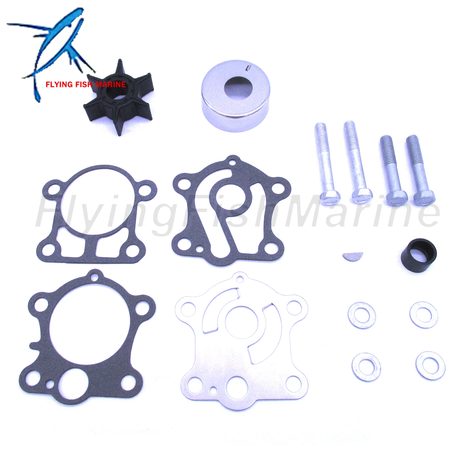 

Комплект водяного насоса 6H4-W0078 6H4-W0078-00 для лодочных подвесных моторов Yamaha 40HP 50HP