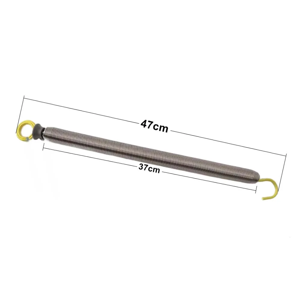 47cm Blue Medium Tension Spring With Hook End For Pilates Reformer Machine Fitness Equipment Replacement Part Yoga Accessory