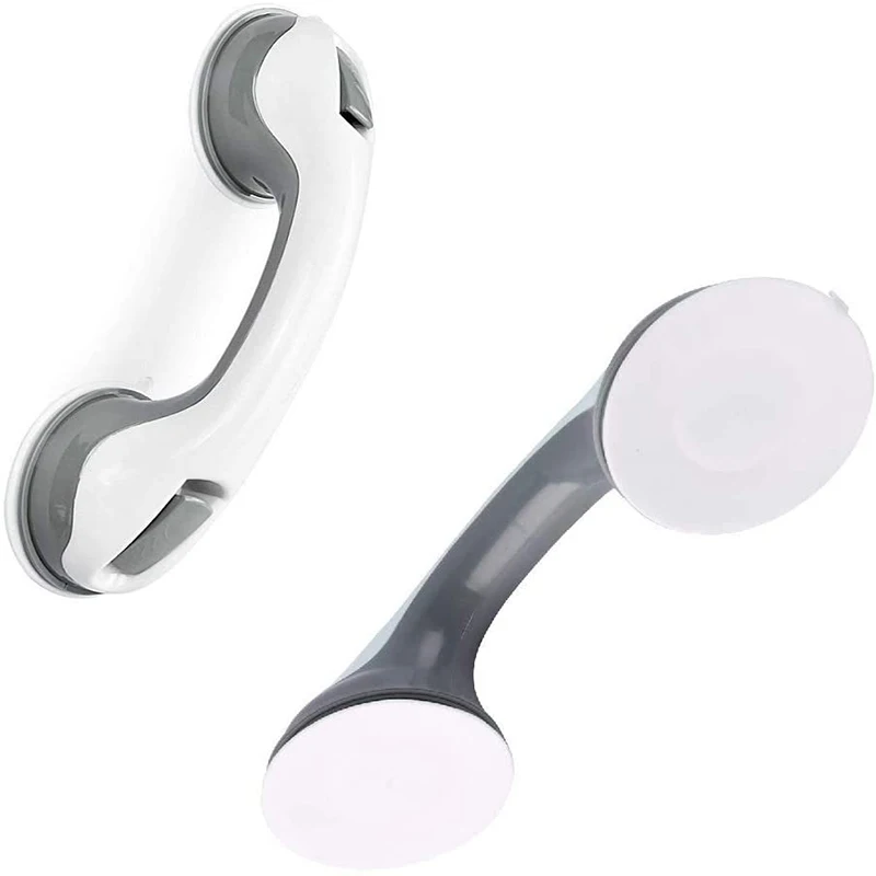 Shower Handle Safety Helping Handle Anti Slip Support Toilet Bathroom Safe Grab Bar Handle Vacuum Sucker Suction Cup Handrail