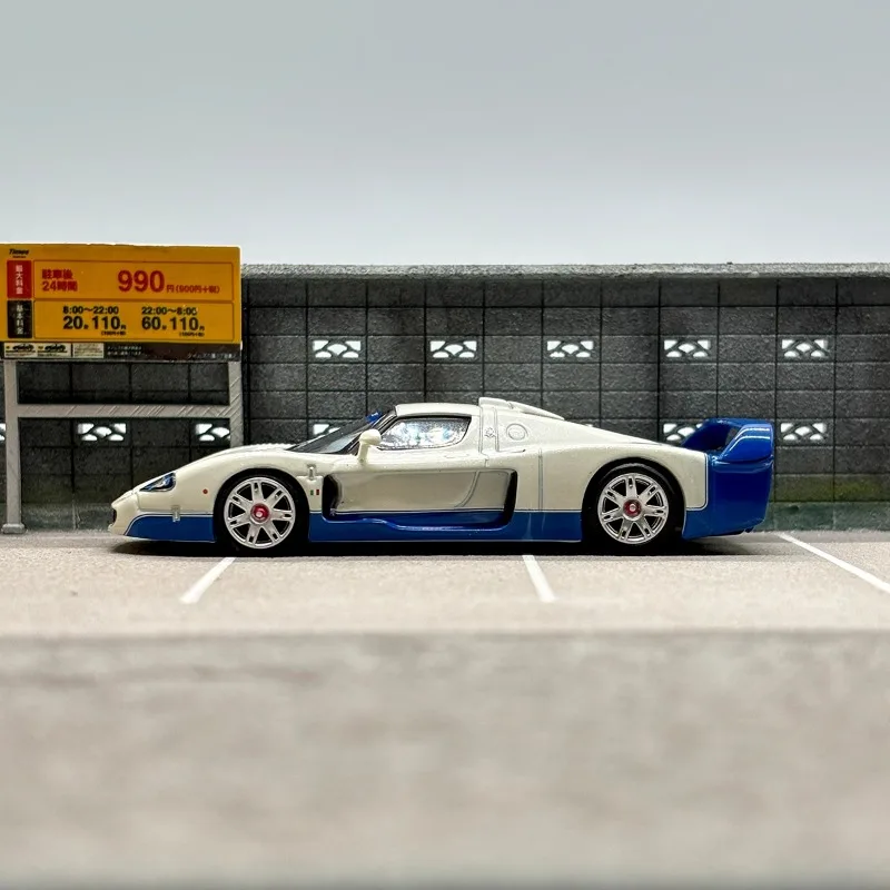 Bbr 1/64 Nieuwe Maserati Mc12 Stradale Witte Legering Speelgoed Motorvoertuig Diecast Metalen Model Geschenken