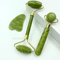 Set de Rodillo de Jade y Gua Sha