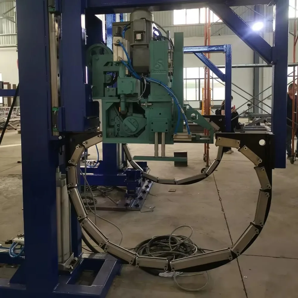 Fully Automatic Buckle Type Steel Tape Strapping Machine for Metal Materials Efficient Packing Tool