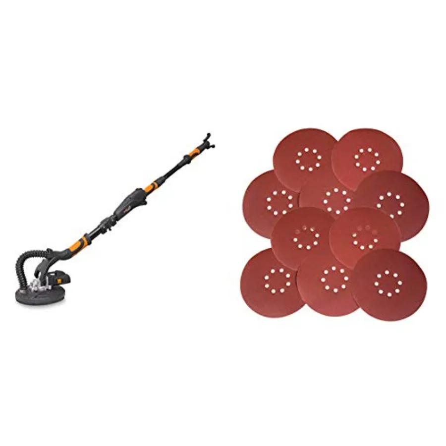 

6369 Variable Speed 5 Amp Drywall Sander Bundle with 80-Grit Sandpaper