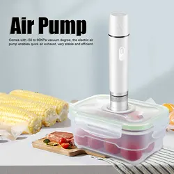 Air Pump Electric Air Pump Handheld Vacuum Sealer Cordless Sealing Machine Tool for Food Storage Vacuum Sealer Electric Air Pump