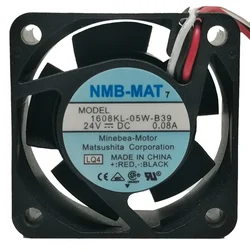 Ventola NMB 1608kl-05w-b39 0.08A 4cm 4020 24V nuova e originale con driver di allarme