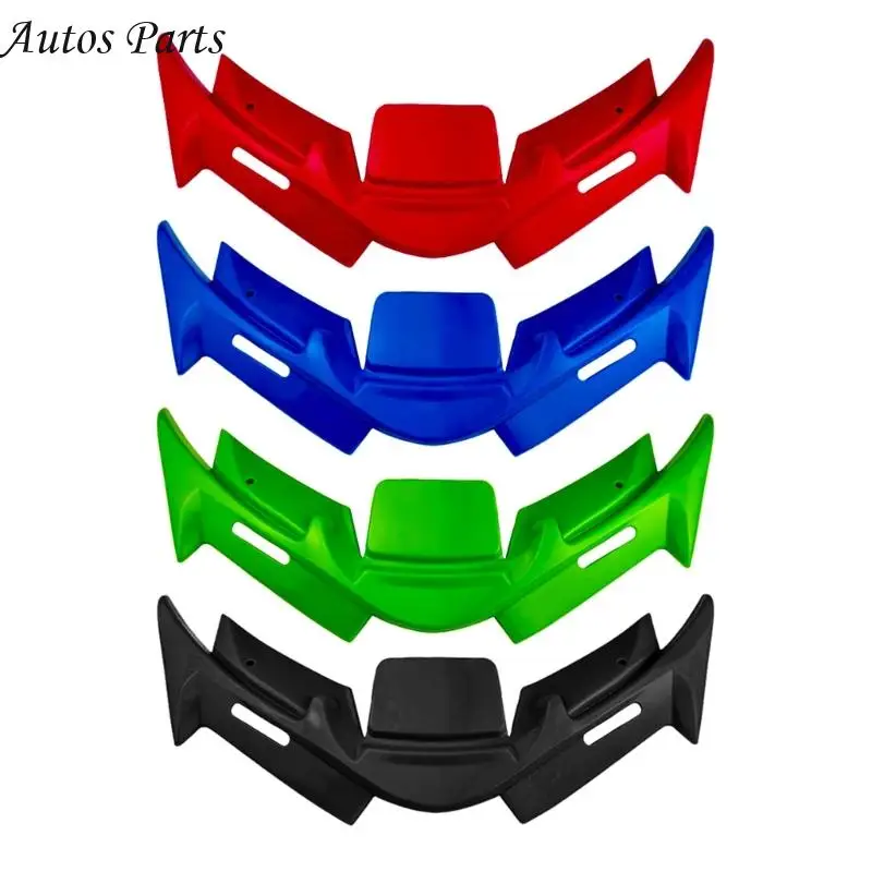 

57BA Motorcycle Performances Wing Attachment ABS Wind Resistance Solution Easy Install Motorcycle Fairing for Bikes