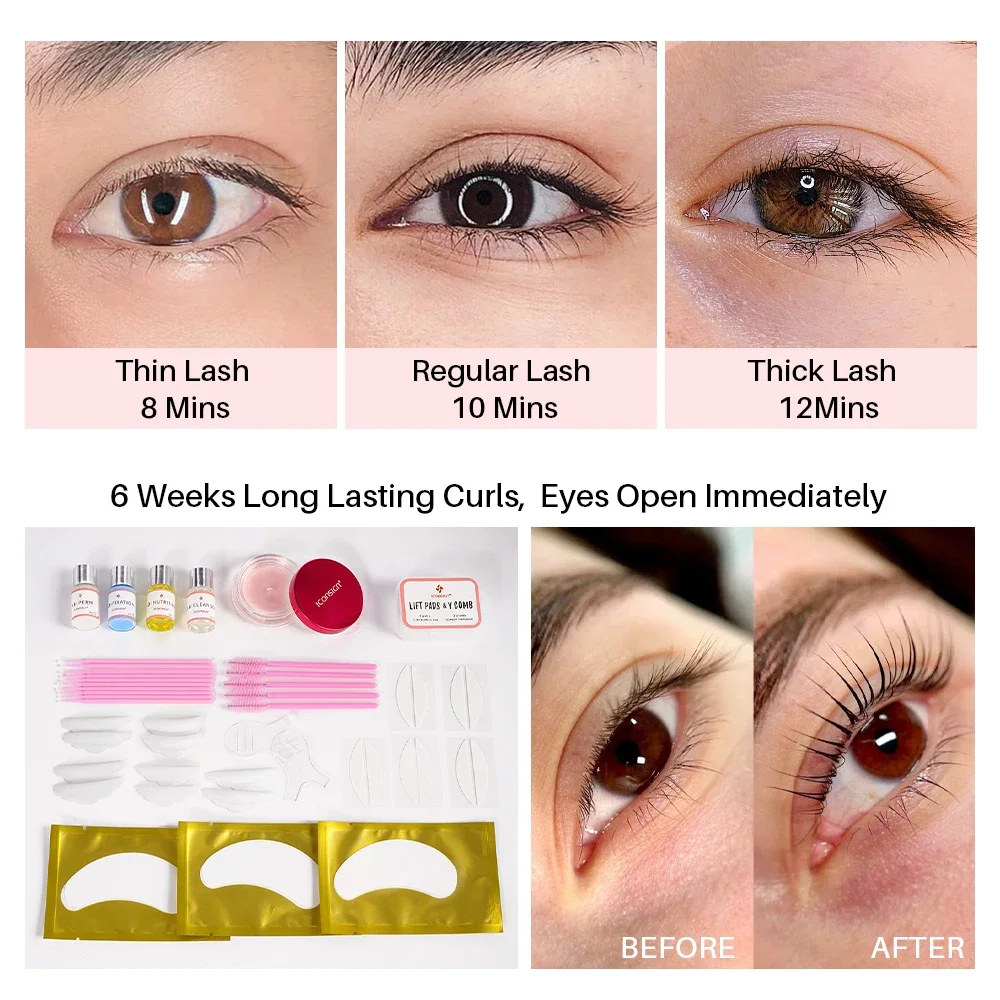 Hot Sale Glue Balm Lash Lift Kit Eyelash Perming Kit Enhancer Curling Protect Eyelash Lifting for 30 To 45 Days Make Up Tools