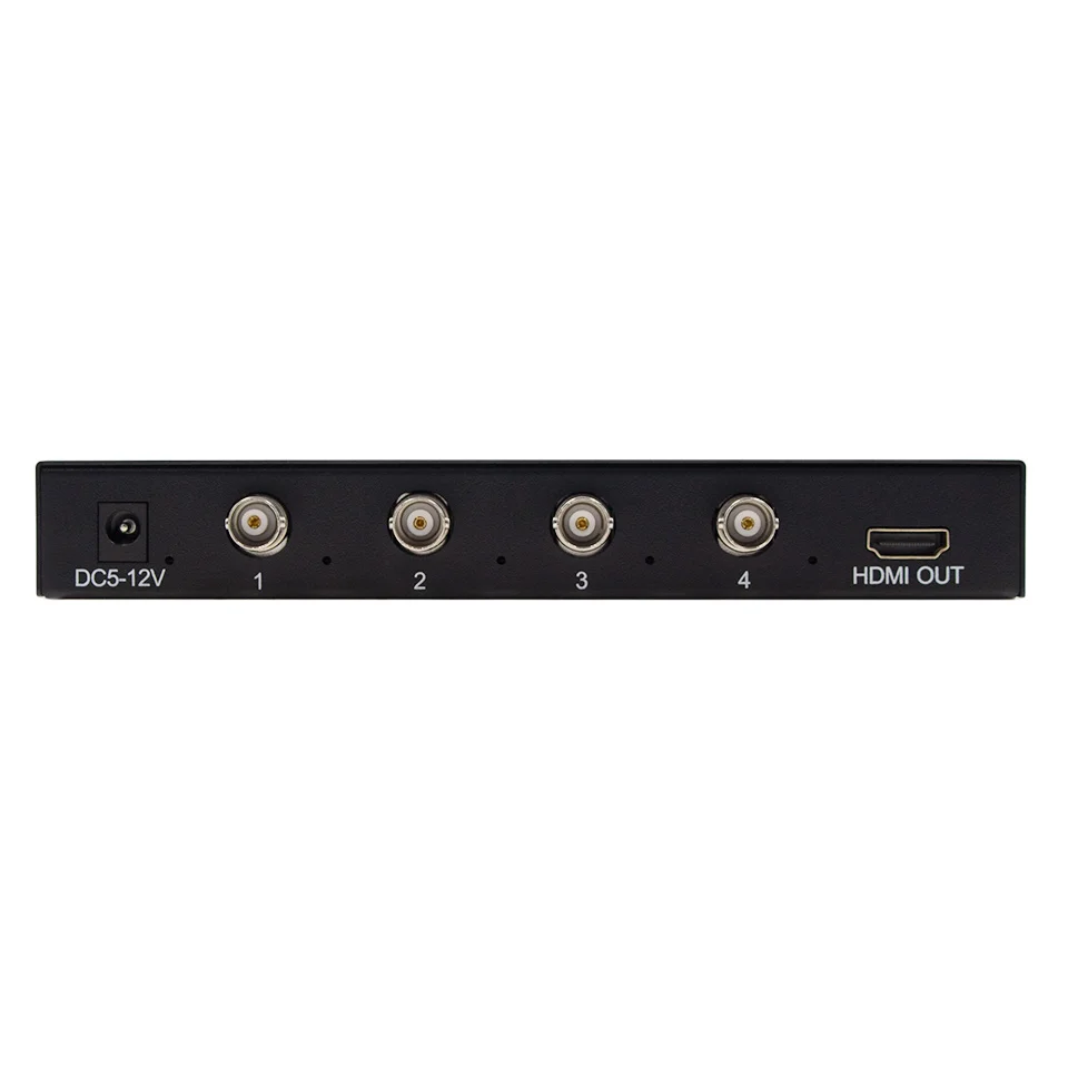 4 AHD x1HDMI-compatible AHD Single Screen Real Time Multi-Viewer AHD Splitter Seamless Switcher 1080p60Hz Switcher Converter A