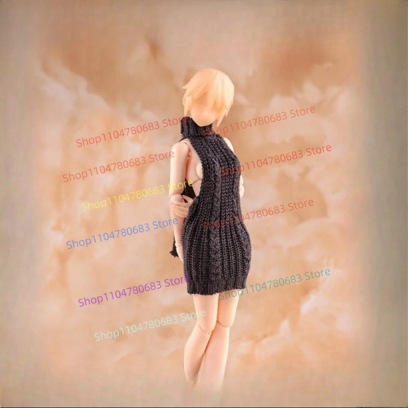 

1/12 масштаб 6-дюймовые движущиеся аксессуары для кукол, многофункциональный манекен, рюкзак на бедрах, вязаный вручную свитер, одежда, украшения, подарки