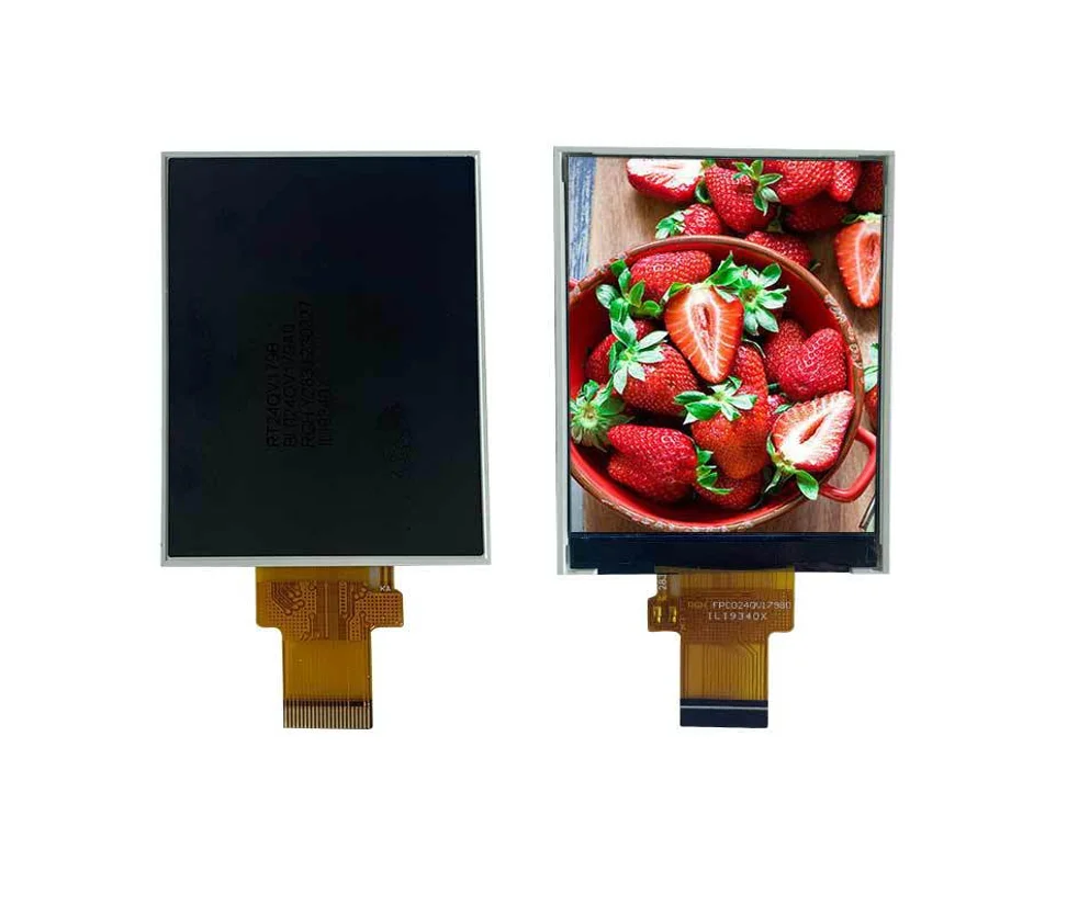 2.4 inch factory direct sales 240*320TFT LCD industrial control digital LCD MCU interface 430 brightness