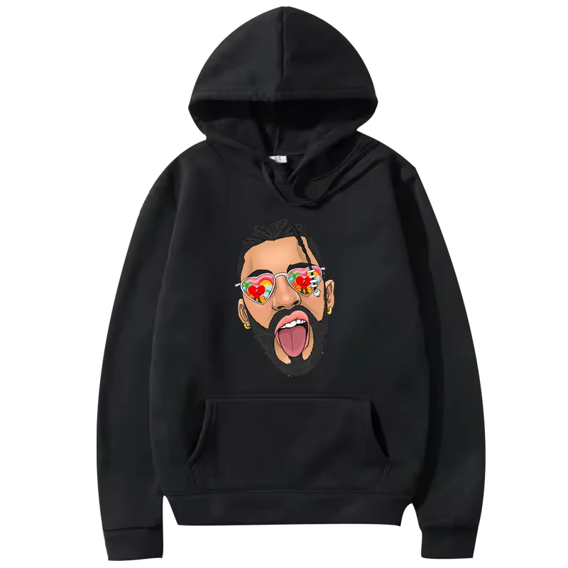 

bad bunny sin ti glasses Essential hoodie men women vintage Long sleeve Sweatshirt with print Graphics oversized hoodie unisex