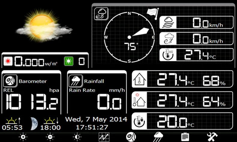 Misol Wireless Weather Station WiFi connection, data storage
